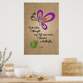 蝶:新しい始まり ポスター (キッチン)