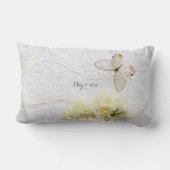 蝶(春の花結婚) ランバークッション (裏面)