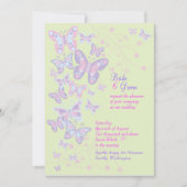 蝶（春）招待状 招待状 (正面)