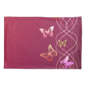 蝶 枕カバー (裏面-左)