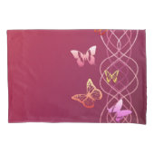 蝶 枕カバー (正面左)