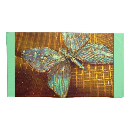 蝶 枕カバー (裏面-右)