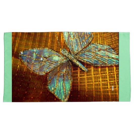 蝶 枕カバー (正面右)