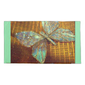 蝶 枕カバー (裏面-左)