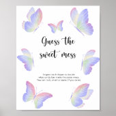 蝶 – 甘い混乱ゲームを推測 ポスター (正面)