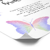 蝶 – 私の水がゲームを壊した ポスター (角)