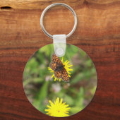 蝶 – 美しい！ キーホルダー (正面)