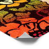 蝶，花，虹，天使 ポスター (角)