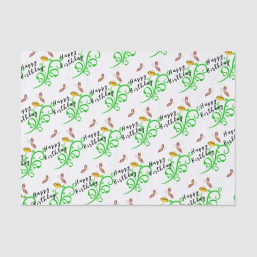 蝶 薄葉紙 (正面)