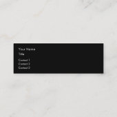 蝶/虫の星雲(ハッブルの望遠鏡) スキニー名刺 (裏面)