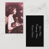 蝶、蝶 名刺 (正面/裏面)