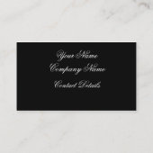 蝶、蝶 名刺 (裏面)