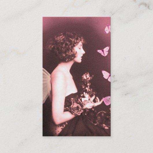 蝶、蝶 名刺 (正面)