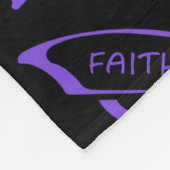 蝶/認識度...てんかん フリースブランケット (角)