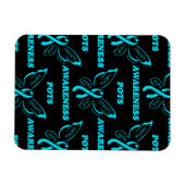 蝶/認識度...ポット マグネット (横)