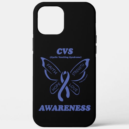 蝶/認識度...CVS Case-Mate iPhoneケース (裏面)
