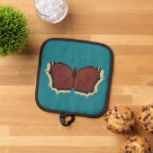 蝶 鍋敷き (トップダウン)