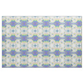 蝶、雲、虹と星形五角形 ファブリック (ファットクウォーター)