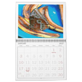 「蝶」 2026年カレンダー カレンダー (1月 2027)