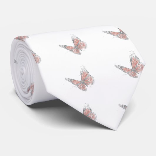 蝶(Biro) ネクタイ (ロール)