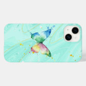蝶 Case-Mate iPhoneケース (裏面 (横))