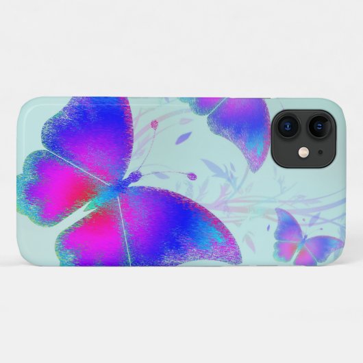 蝶 Case-Mate iPhoneケース (裏面(横))