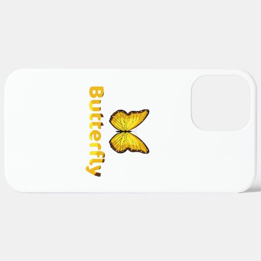 蝶 Case-Mate iPhoneケース (裏面 / 右)