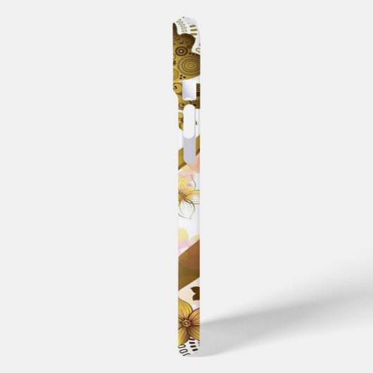 蝶 Case-Mate iPhoneケース (裏面 / 左)