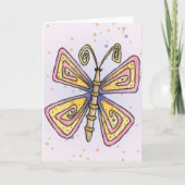 蝶 – Greeting Card カード (正面)