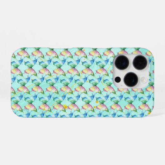 蝶 iPhoneケース (裏面横)