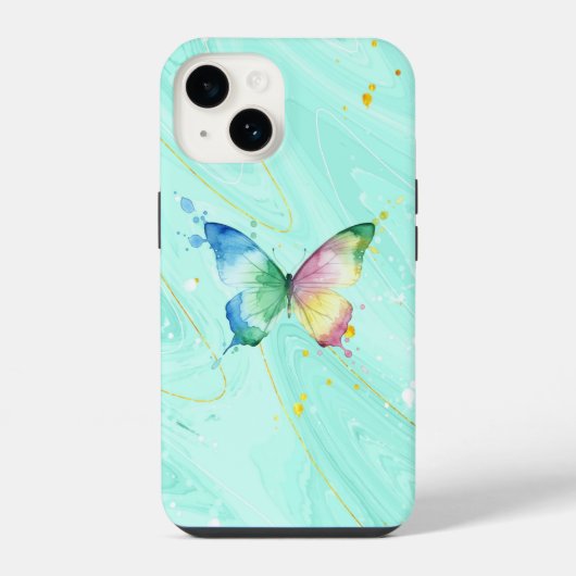 蝶 iPhoneケース (裏面)