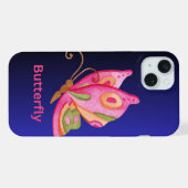 蝶 iPhoneケース (裏面横)