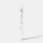 蝶 iPhone 15ケース (左側面)