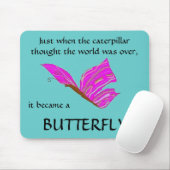 蝶- mousepad --になります マウスパッド (マウス)