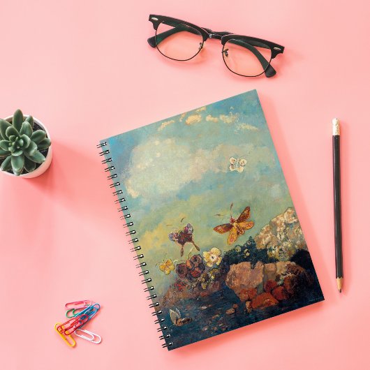 蝶 | Odilon Redon ノートブック