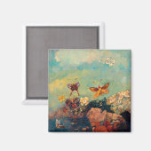 蝶 | Odilon Redon マグネット (正面/裏面)