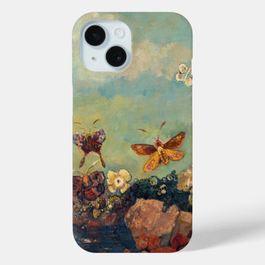 蝶 | Odilon Redon Case-Mate iPhoneケース (裏面)