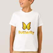 蝶 Tシャツ (正面)
