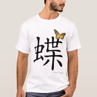 蝶 Tシャツ
