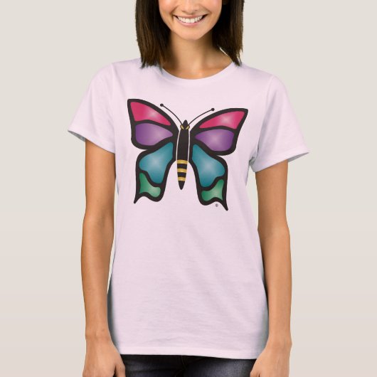 蝶 Tシャツ (正面)