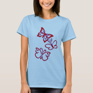 蝶 Tシャツ