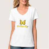 蝶 Tシャツ (正面)