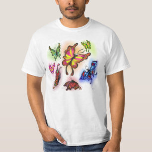 蝶 Tシャツ