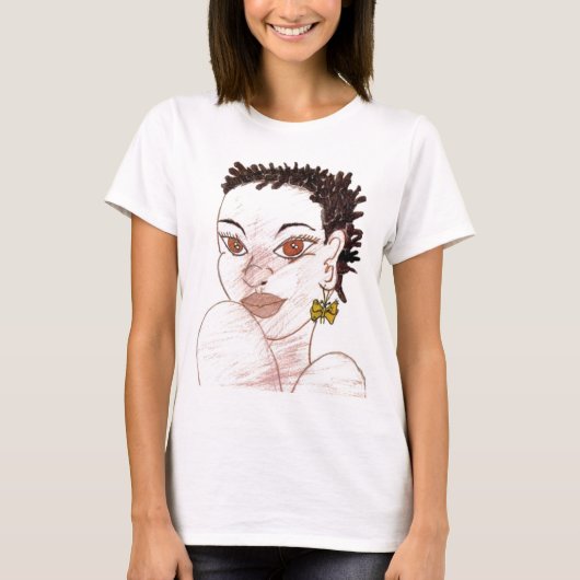 蝶 Tシャツ (正面)