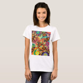 蝶 Tシャツ (正面フル)