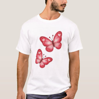 蝶 Tシャツ