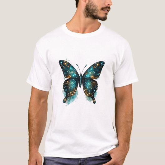 蝶 Tシャツ (正面)