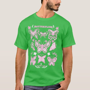 蝶 Tシャツ
