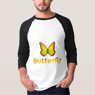 蝶 Tシャツ