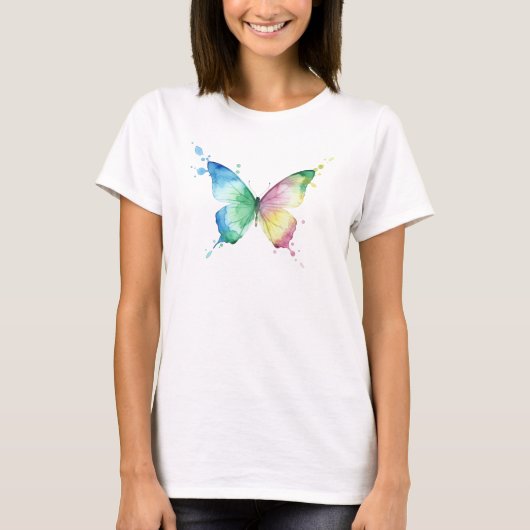 蝶 Tシャツ (正面)